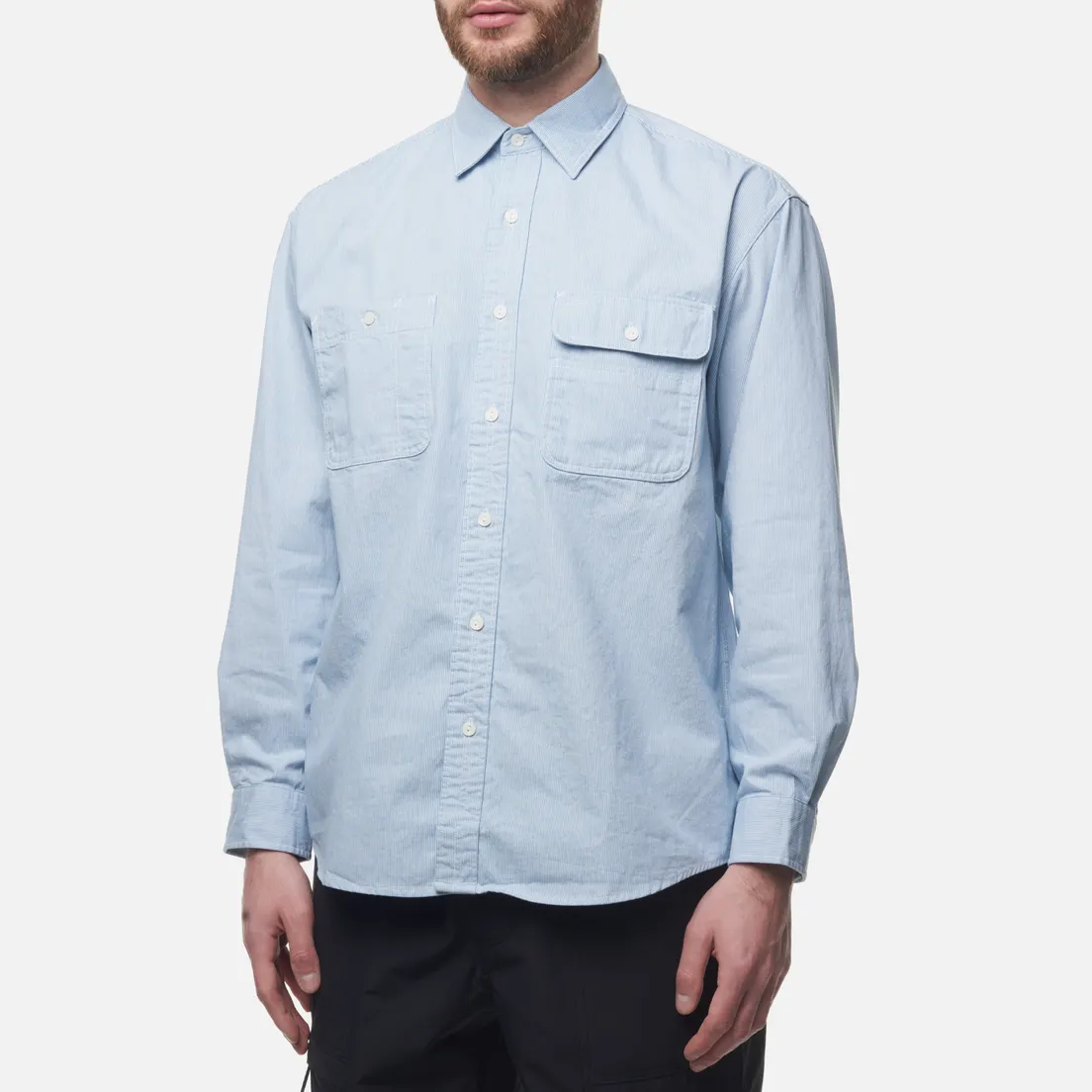 FrizmWORKS Мужская рубашка Shirring Work