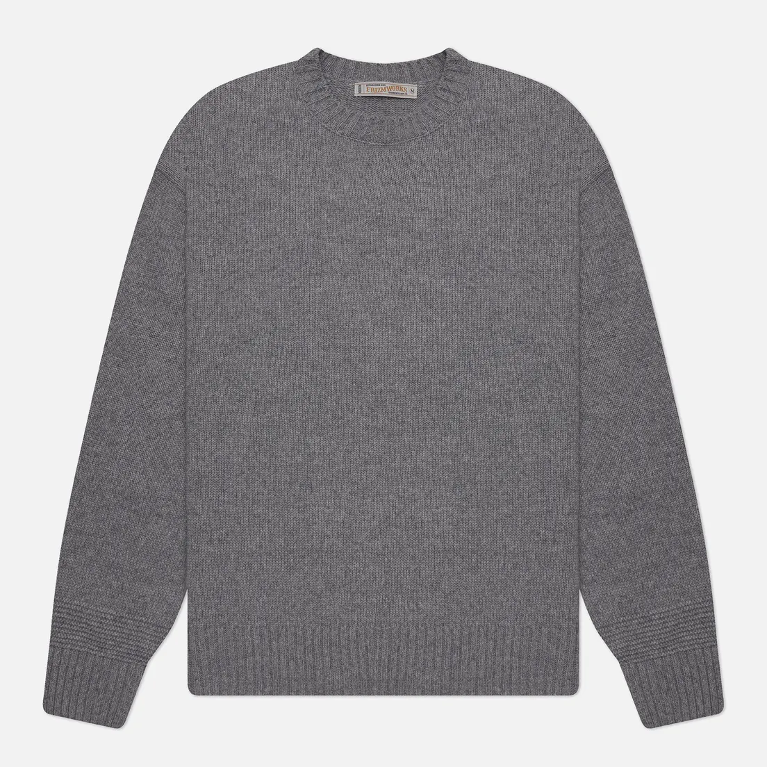 FrizmWORKS Мужской свитер Wool Elbow Block