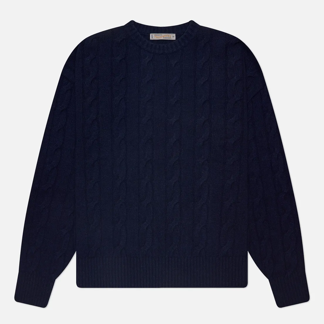 FrizmWORKS Мужской свитер Wool Cable Relax
