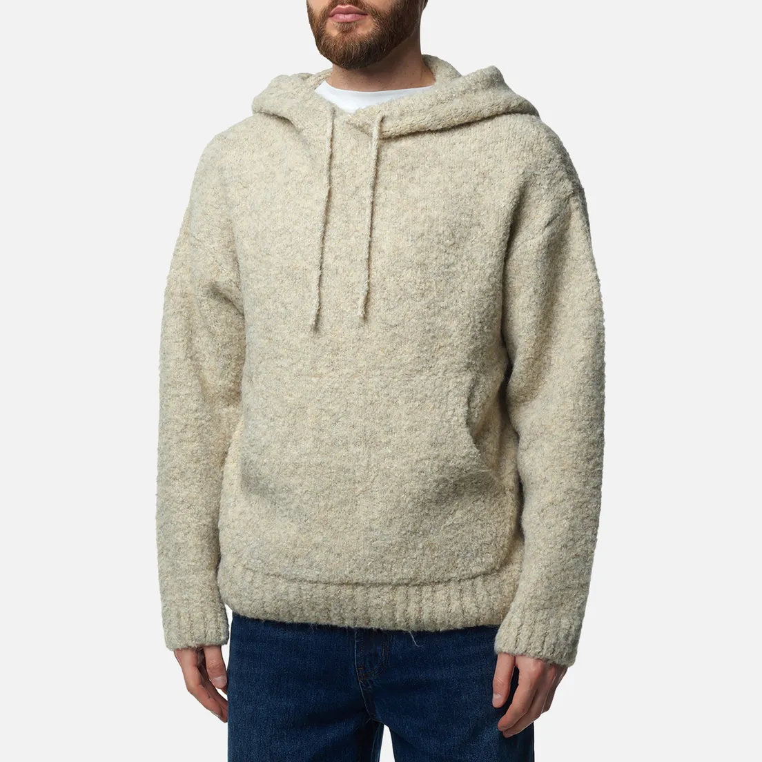 FrizmWORKS Мужской свитер Wave Boucle Hoodie