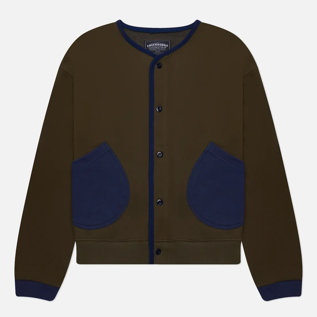 FrizmWORKS Мужской кардиган Round Pocket