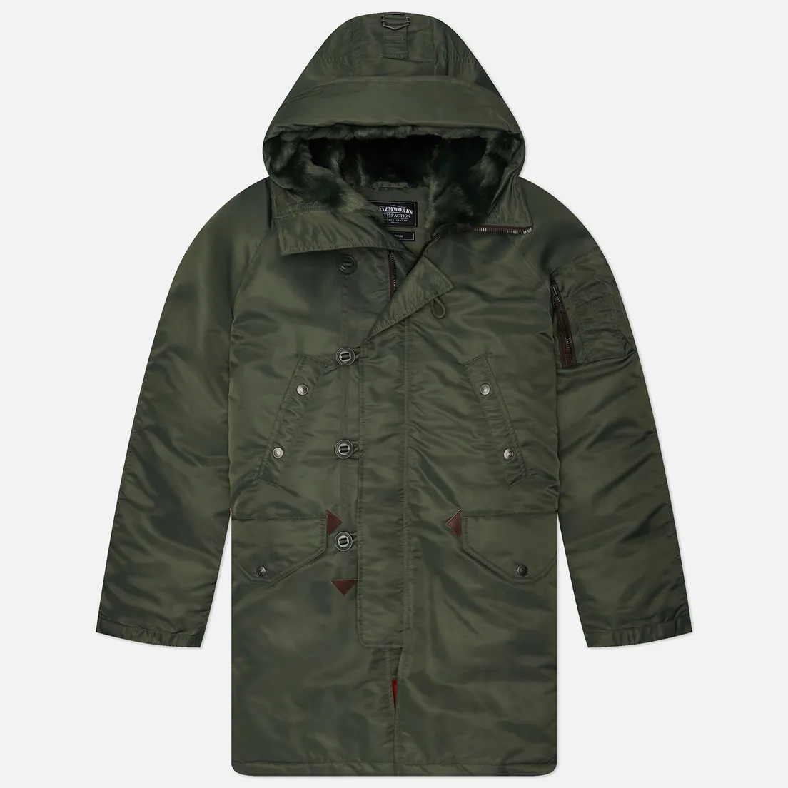 FrizmWORKS Мужская куртка парка Heavy Nylon N3B
