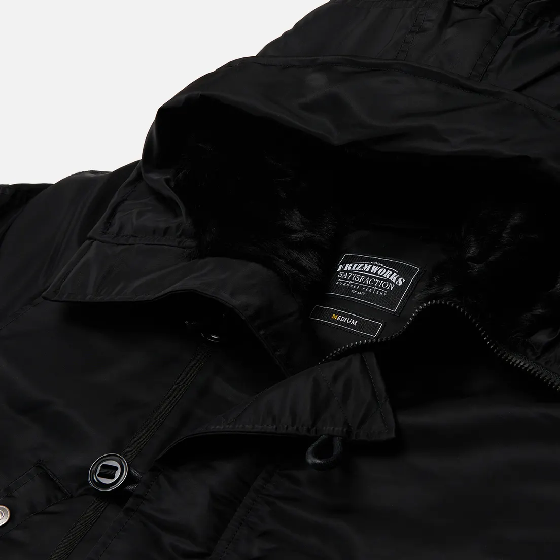 FrizmWORKS Мужская куртка парка Heavy Nylon N3B