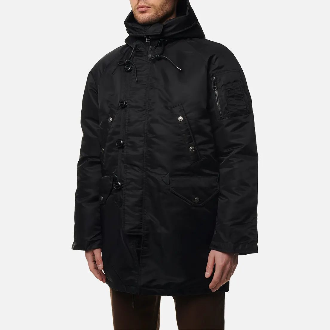 FrizmWORKS Мужская куртка парка Heavy Nylon N3B