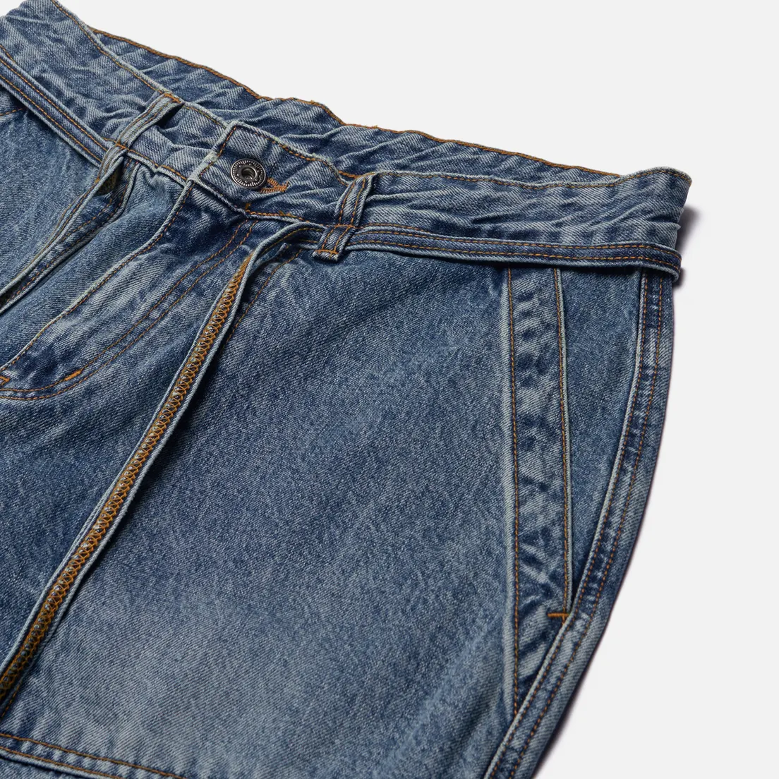 FrizmWORKS Мужские джинсы Denim Wide Fatigue