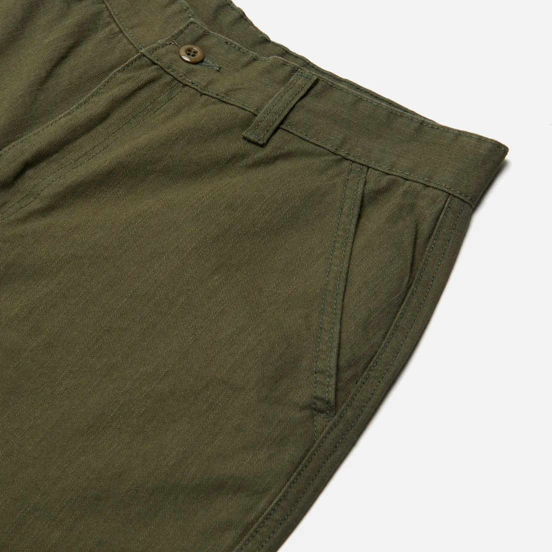 FrizmWORKS Мужские брюки Slub Cotton Two Tuck