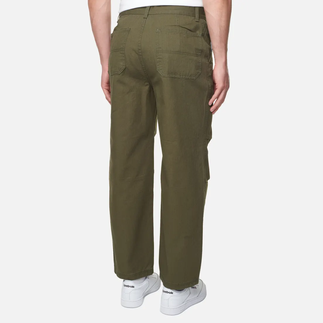 FrizmWORKS Мужские брюки Slub Cotton Two Tuck
