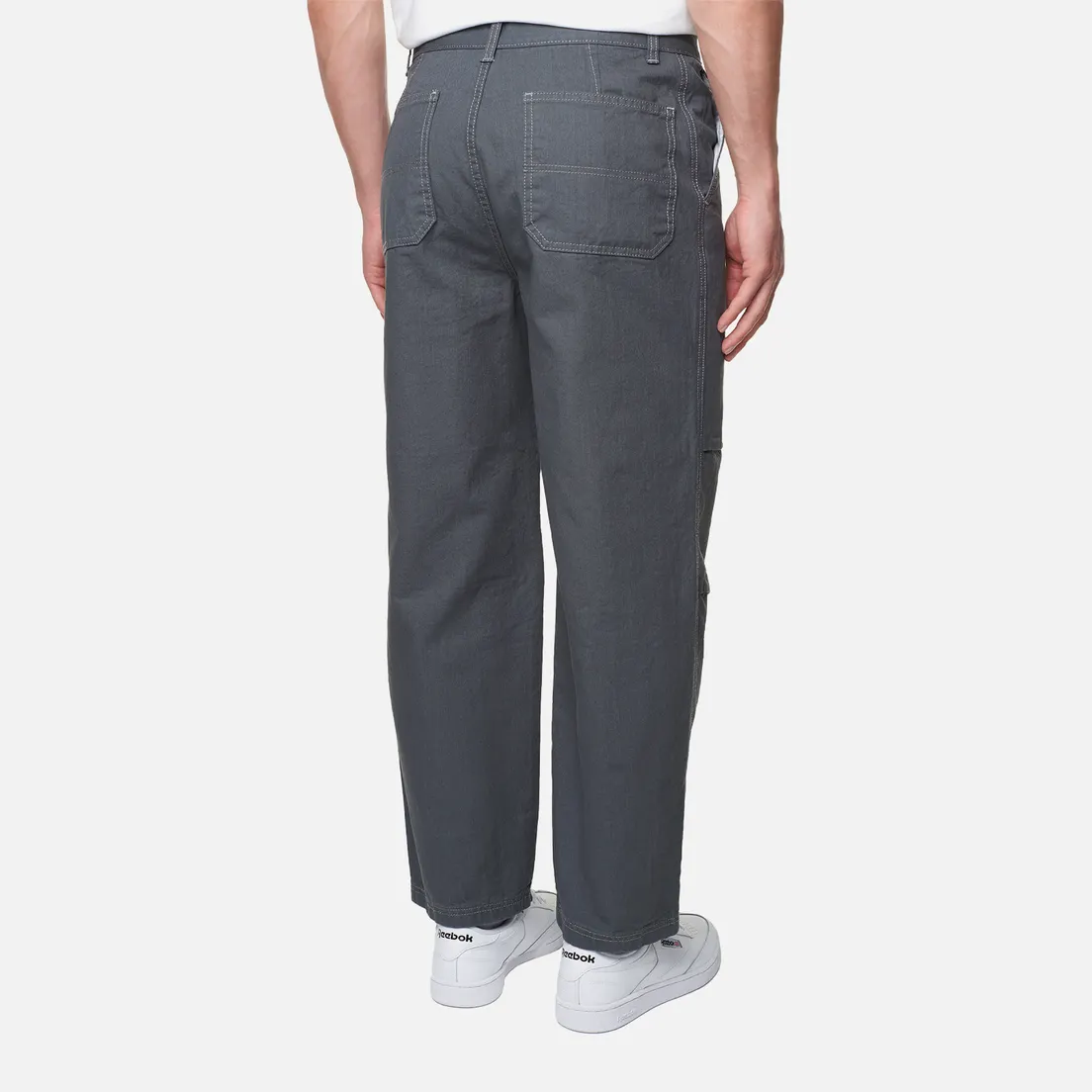 FrizmWORKS Мужские брюки Slub Cotton Two Tuck