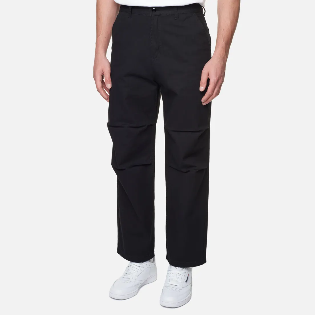 FrizmWORKS Мужские брюки Slub Cotton Two Tuck