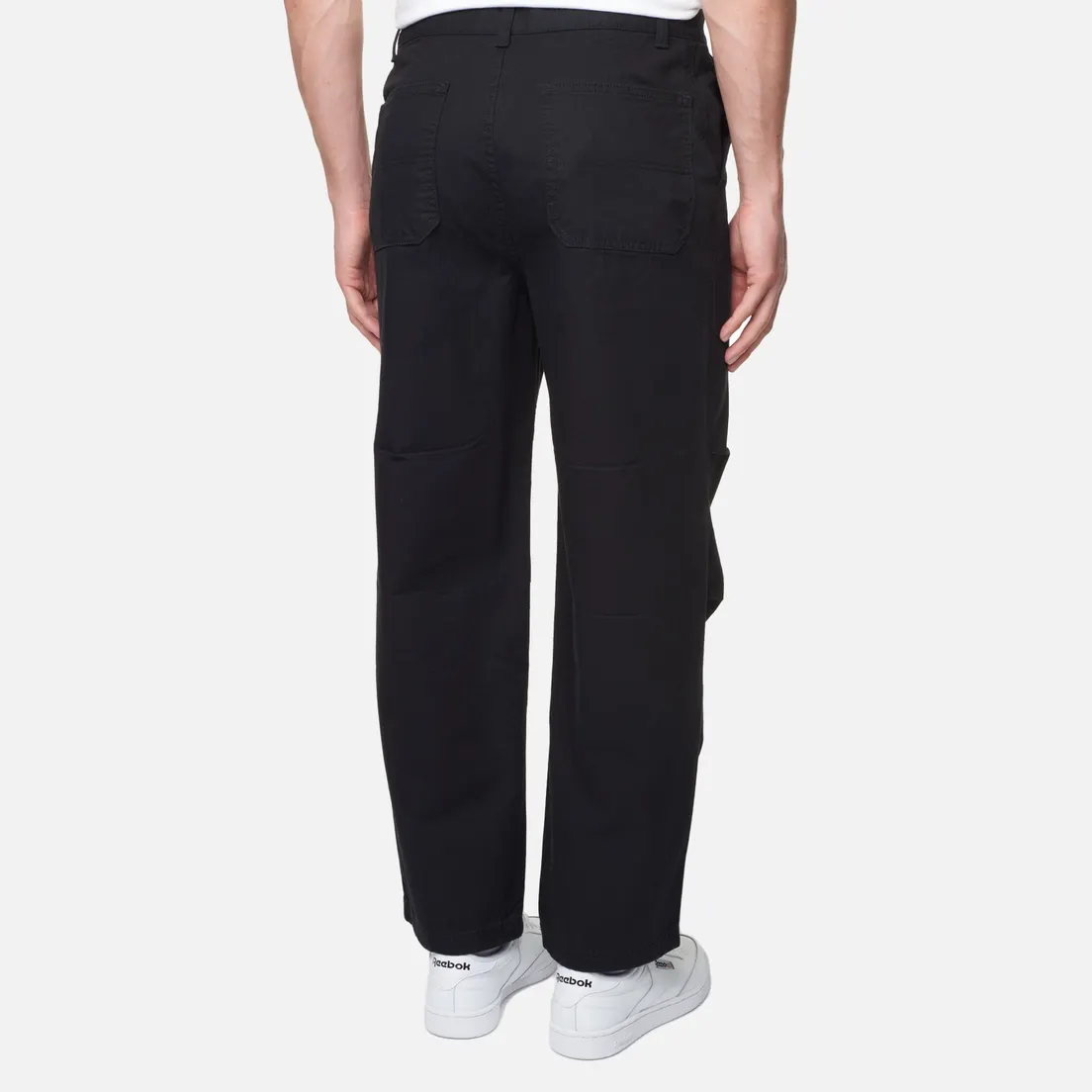 FrizmWORKS Мужские брюки Slub Cotton Two Tuck