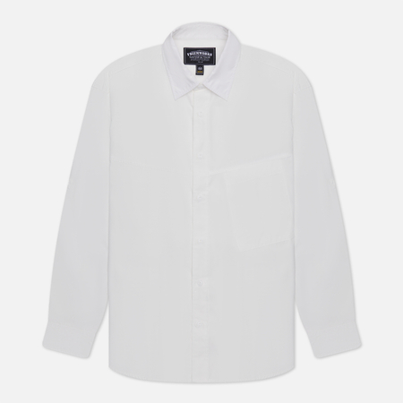 фото Мужская рубашка frizmworks attitude, цвет белый, размер m