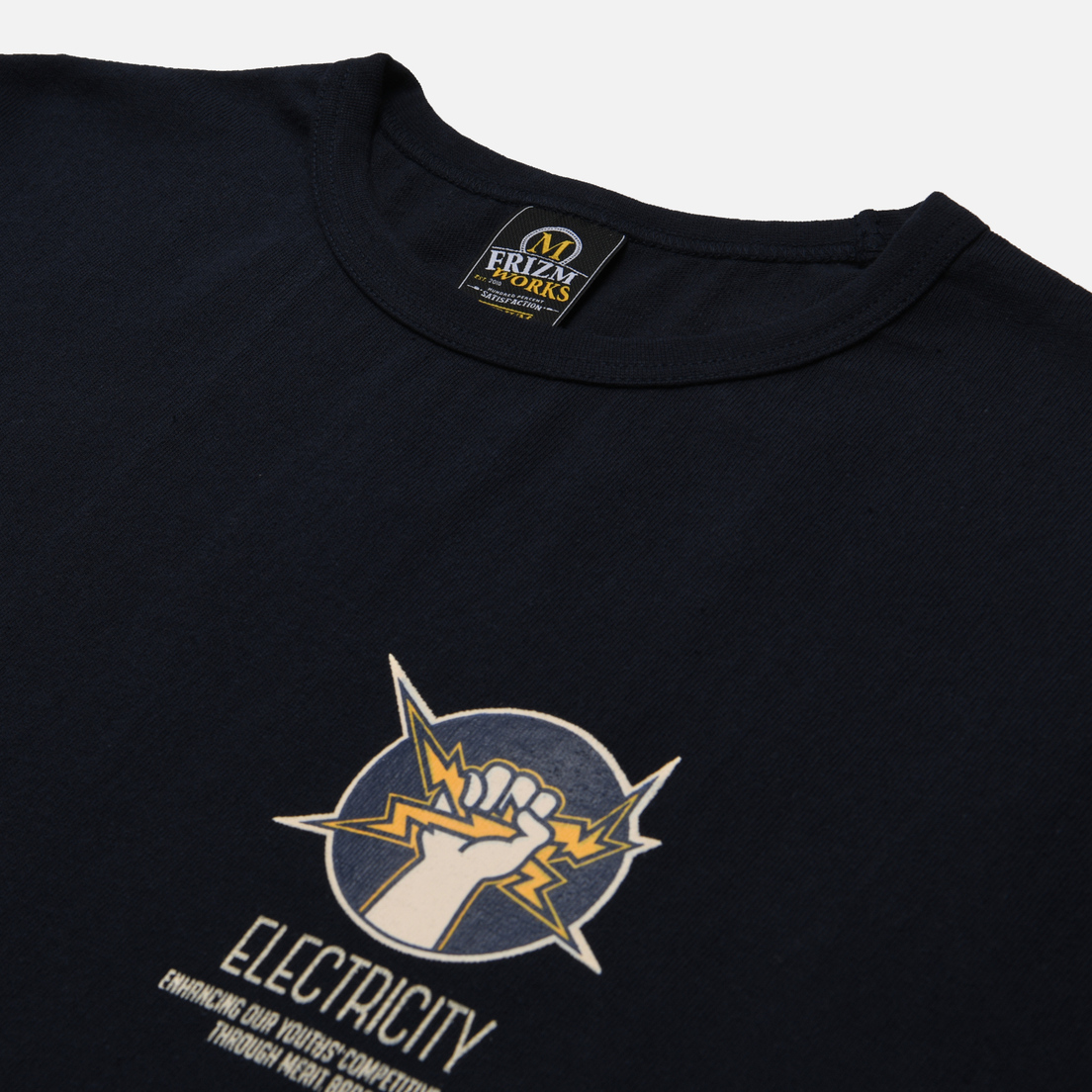 FrizmWORKS Мужская футболка Electricity M-Badge