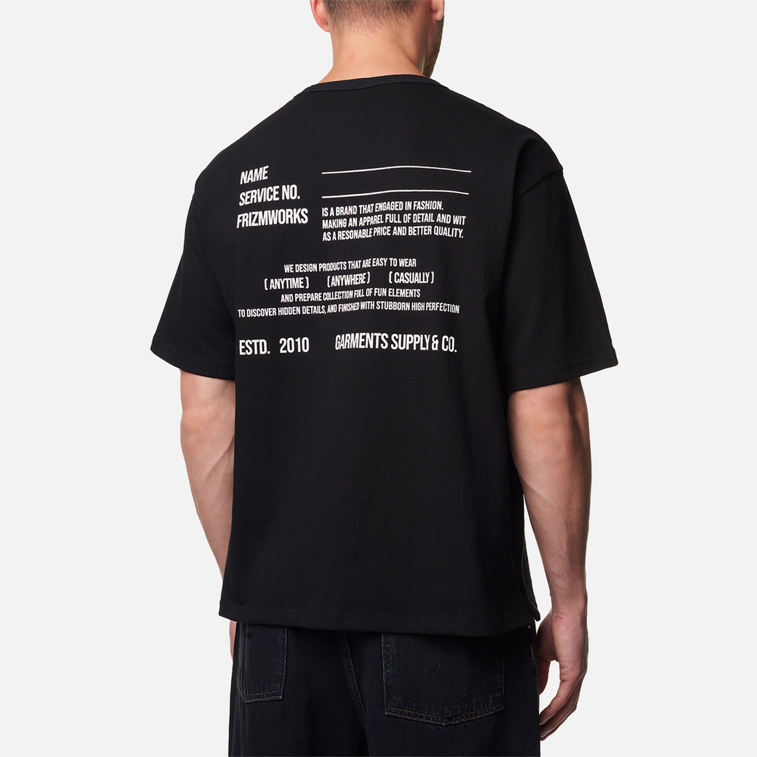 FrizmWORKS Мужская футболка Service Label