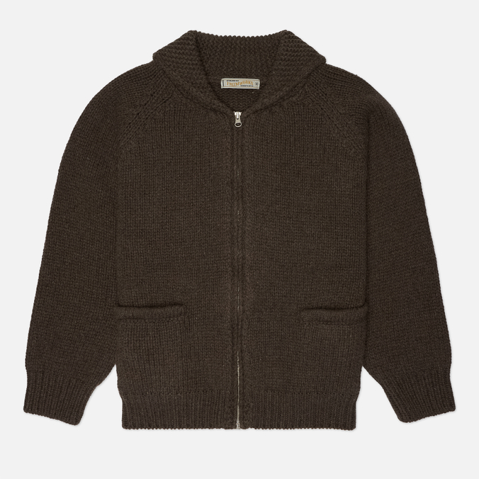 Мужской свитер FrizmWORKS Heavy Cowichan Zip Up Cardigan