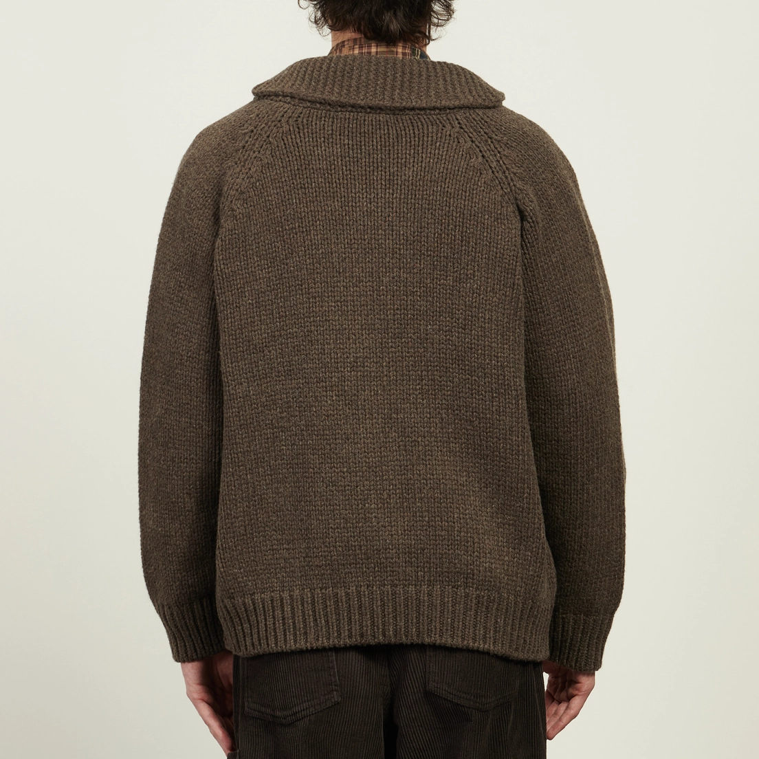 FrizmWORKS Мужской свитер Heavy Cowichan Zip Up Cardigan