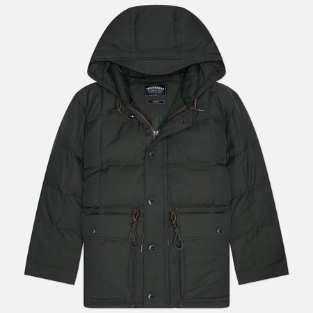 Мужской пуховик FrizmWORKS Karakoram Down Parka 005, цвет зелёный, размер XL