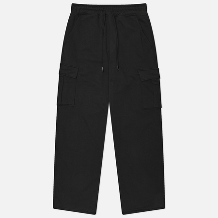 Мужские брюки FrizmWORKS Carpenter Cargo Sweat, цвет чёрный, размер M