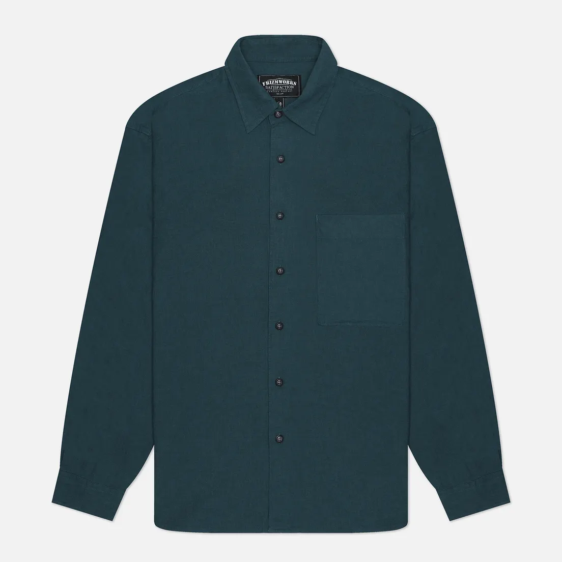 FrizmWORKS Мужская рубашка Silky Linen Relaxed