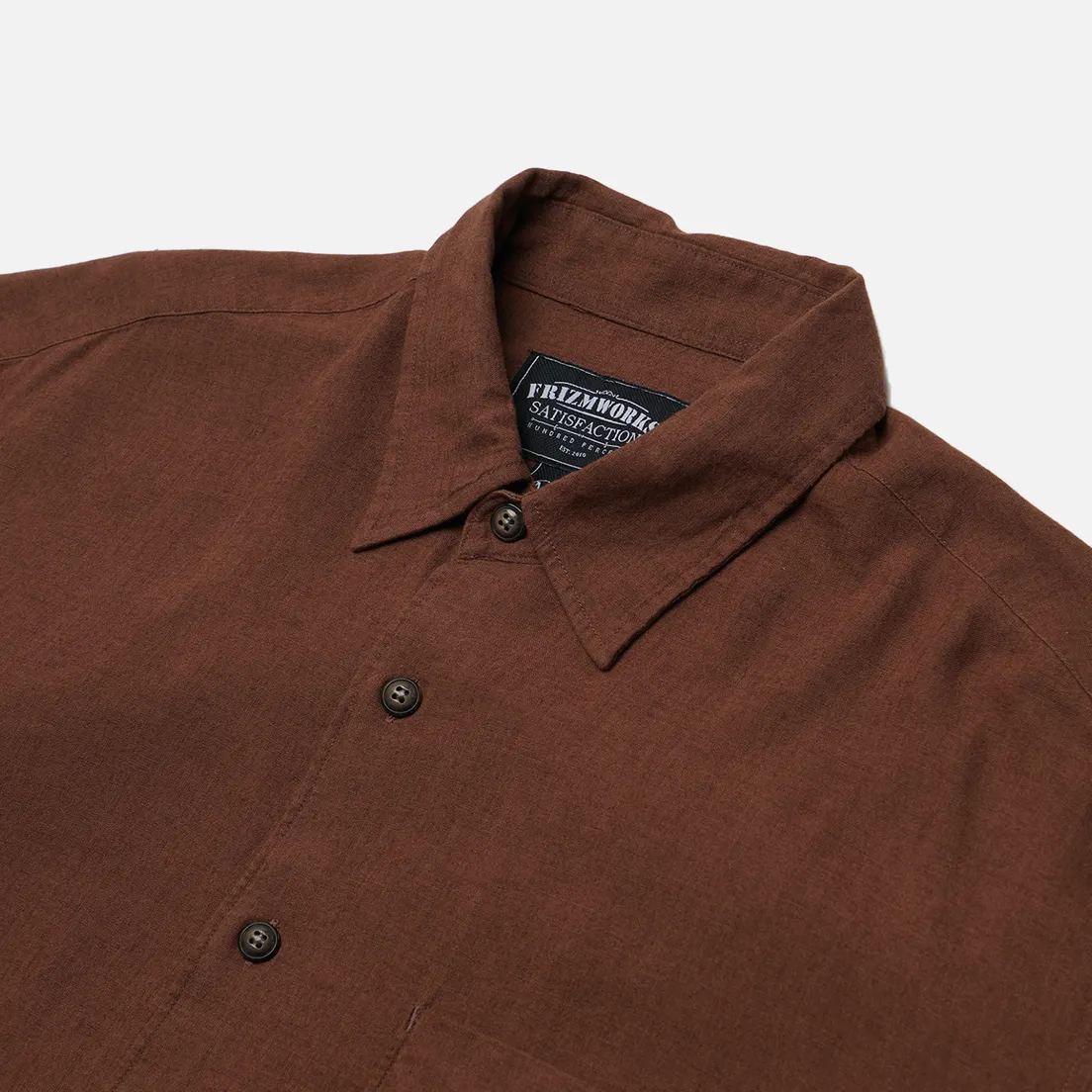 FrizmWORKS Мужская рубашка Silky Linen Relaxed
