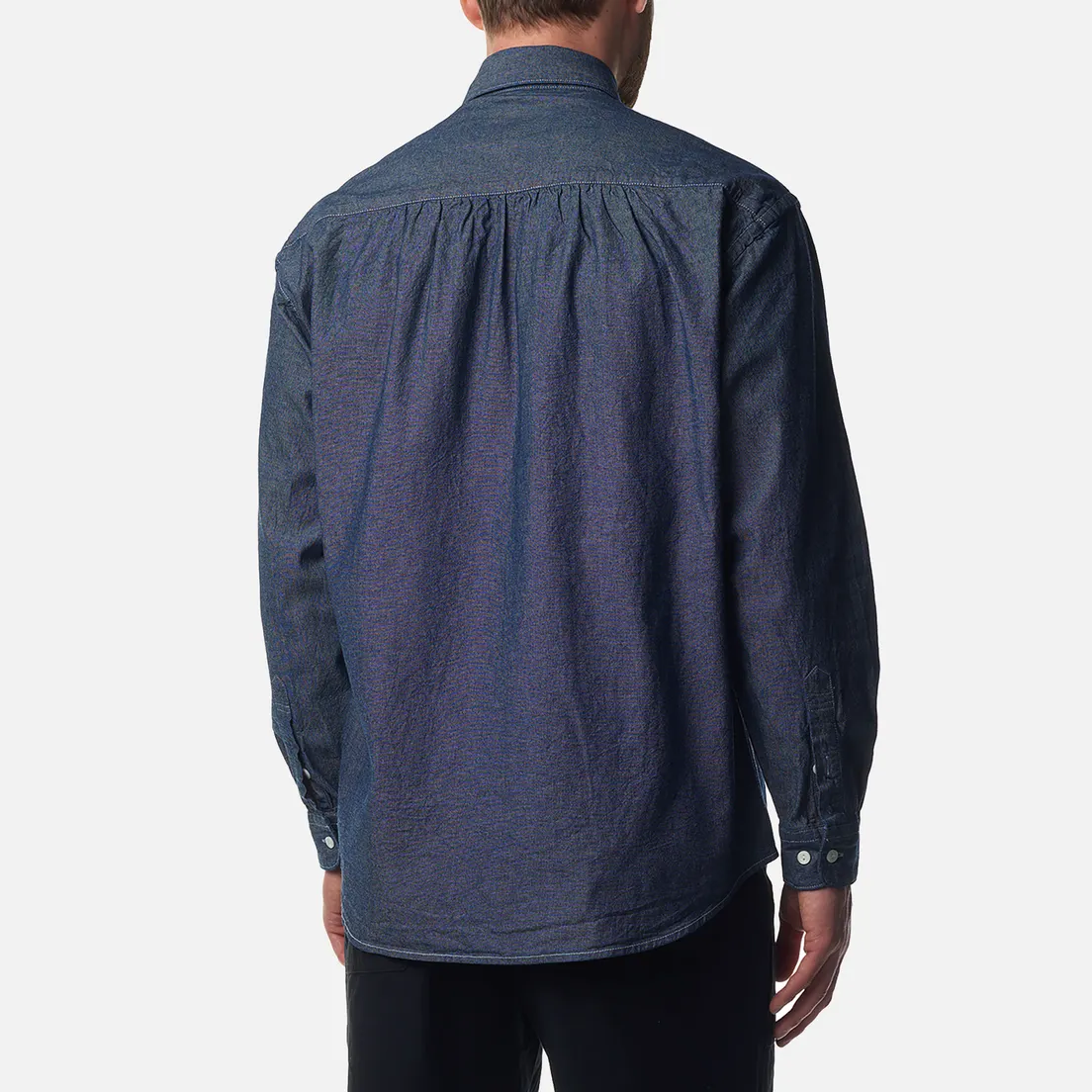 FrizmWORKS Мужская рубашка Cigarette Pocket Chambray