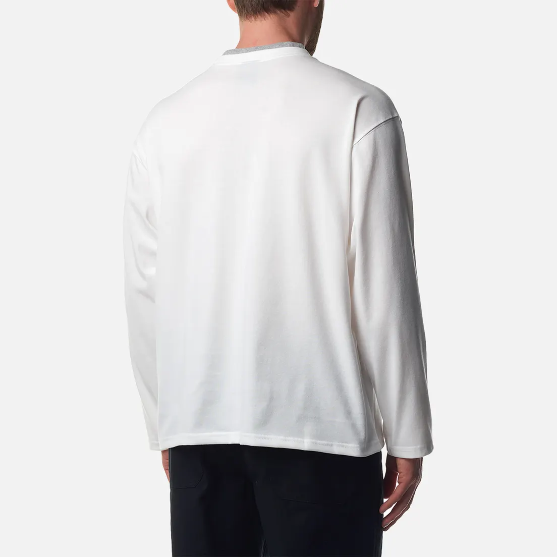 FrizmWORKS Мужской лонгслив Double Neck Pocket