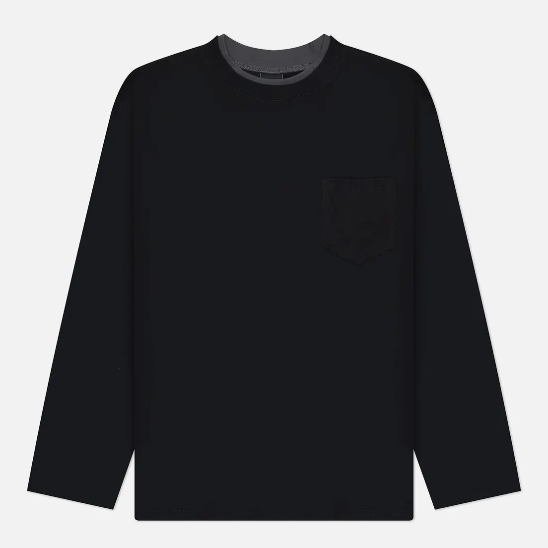 FrizmWORKS Мужской лонгслив Double Neck Pocket