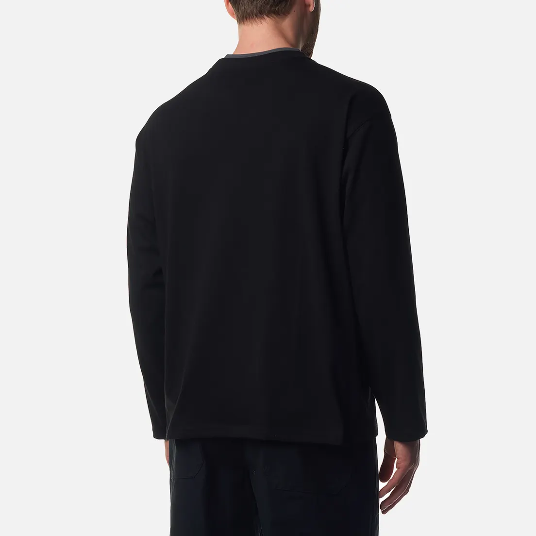 FrizmWORKS Мужской лонгслив Double Neck Pocket