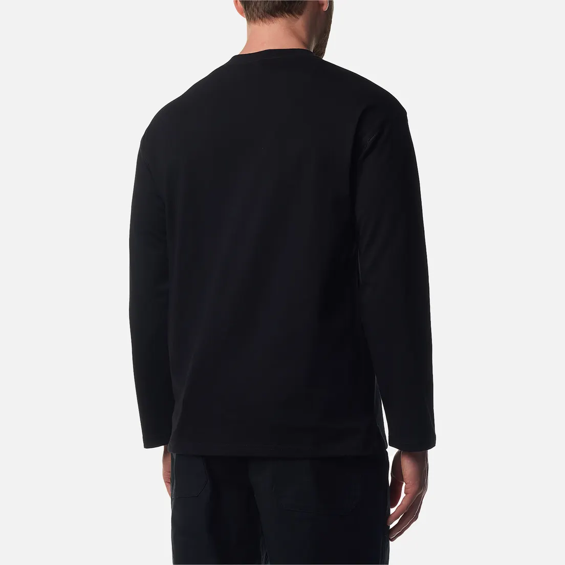 FrizmWORKS Мужской лонгслив Regular Henley Neck