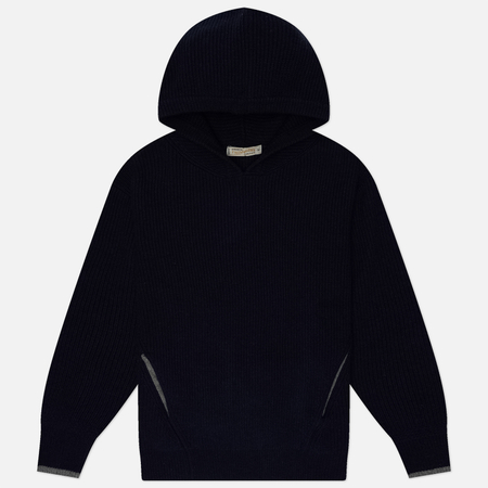 Мужской свитер FrizmWORKS Kangaroo Knit Pullover Hoodie, цвет синий, размер L