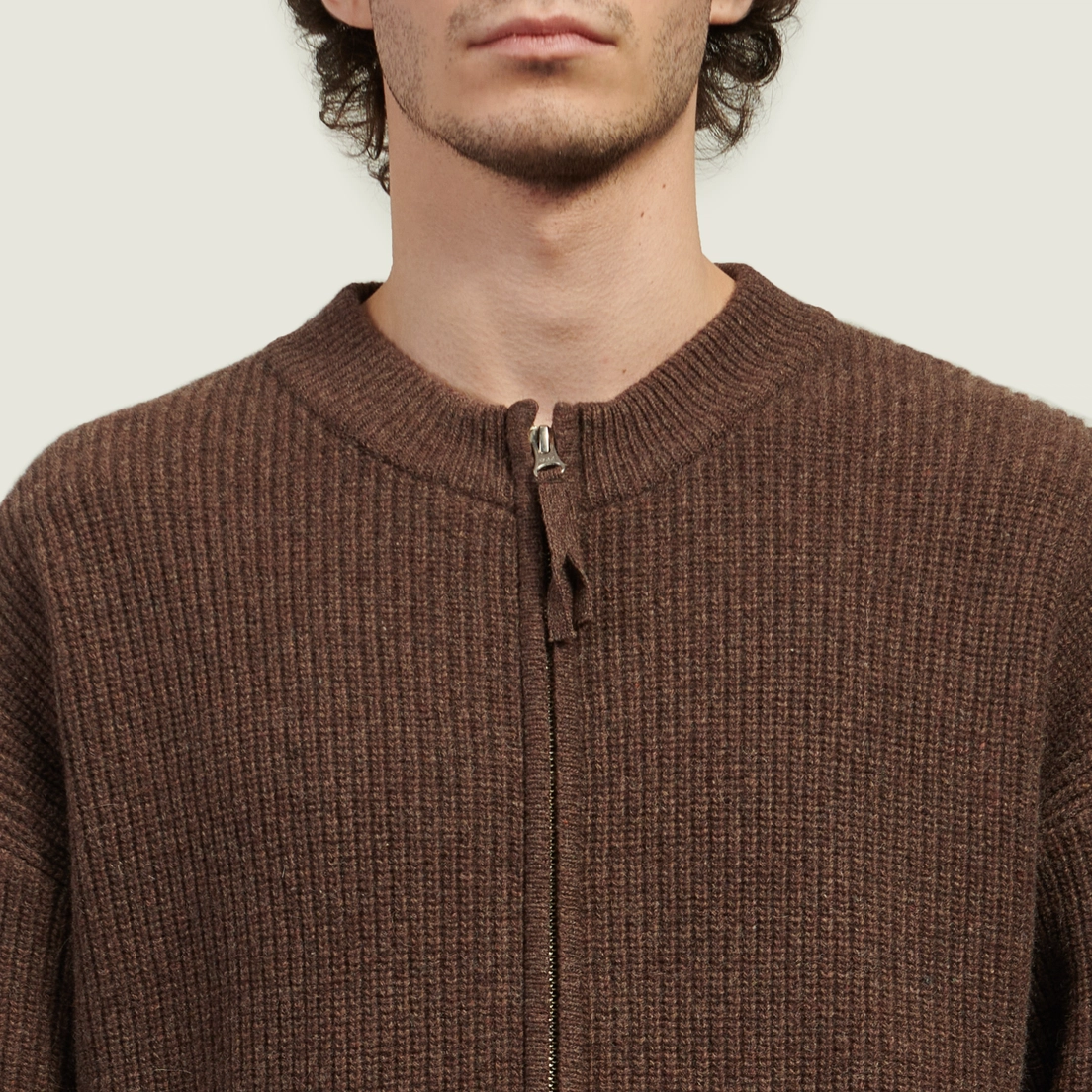 FrizmWORKS Мужской свитер Wool Deck Zip Up Cardigan