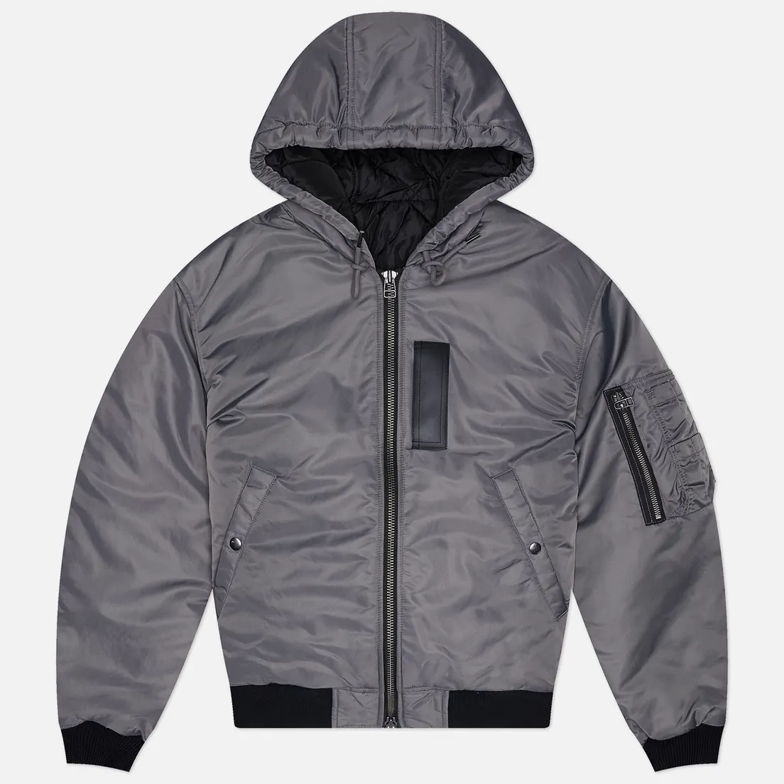 FrizmWORKS Мужская демисезонная куртка Active MA-1 Hooded Parka