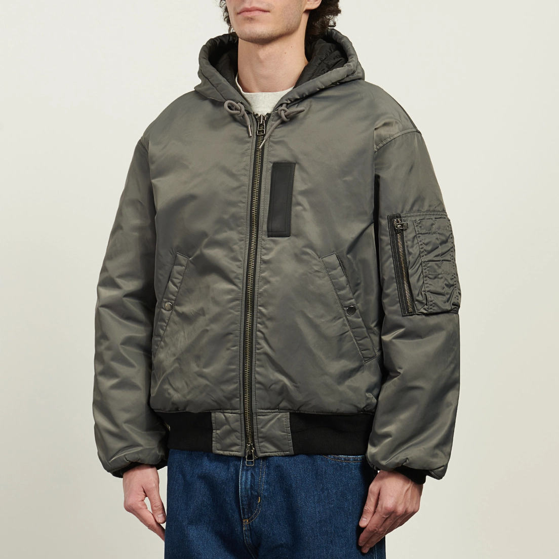 FrizmWORKS Мужская демисезонная куртка Active MA-1 Hooded Parka