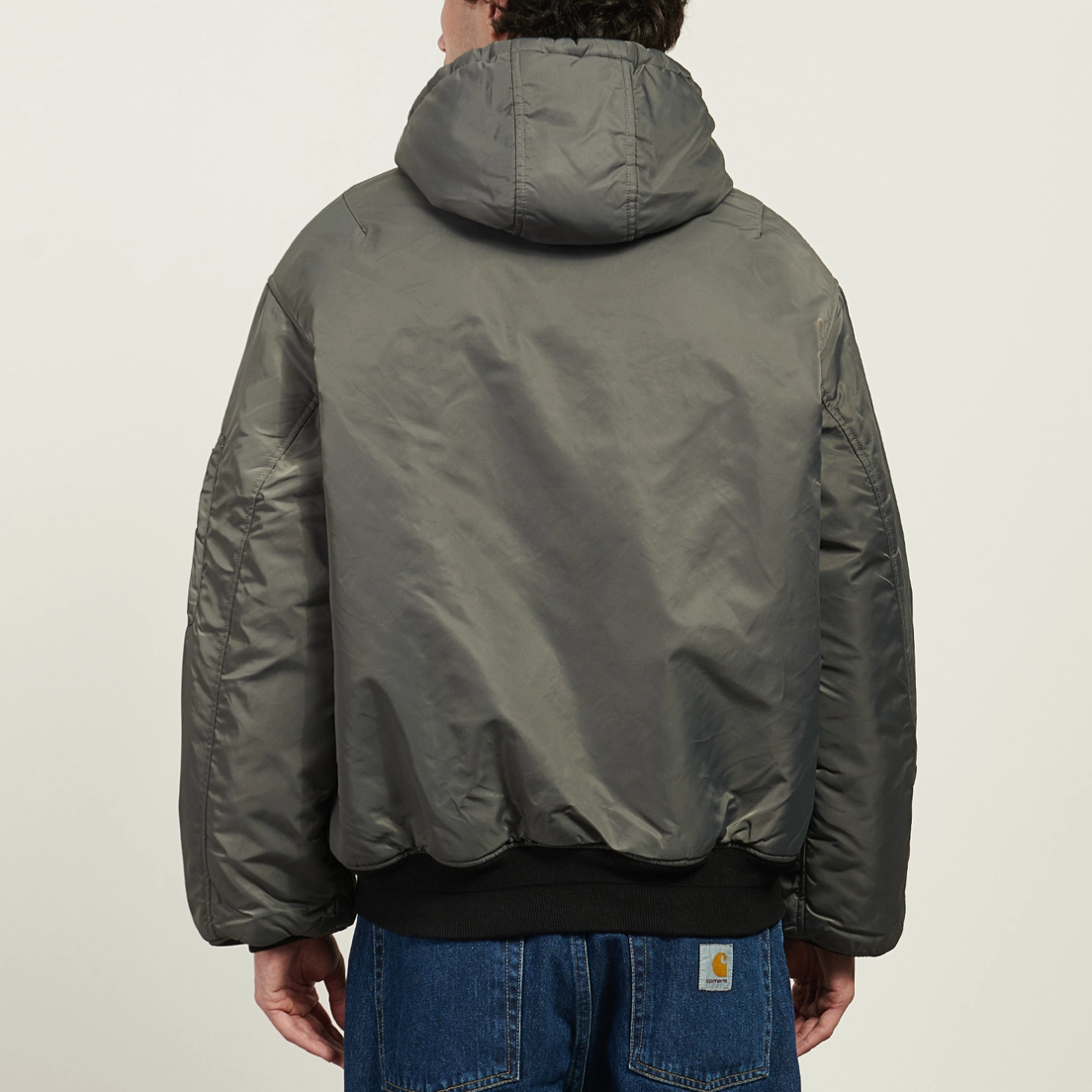 FrizmWORKS Мужская демисезонная куртка Active MA-1 Hooded Parka