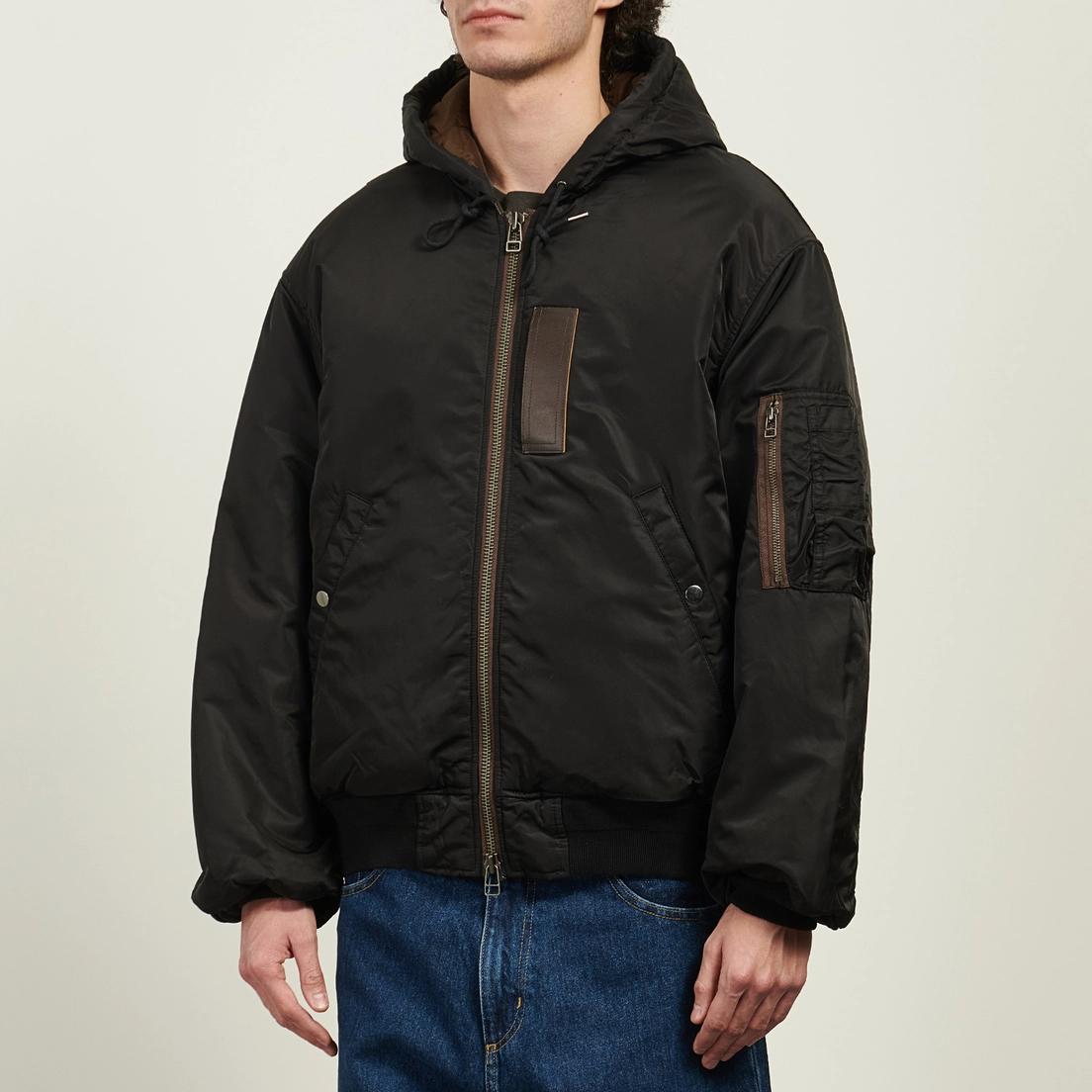 FrizmWORKS Мужская демисезонная куртка Active MA-1 Hooded Parka