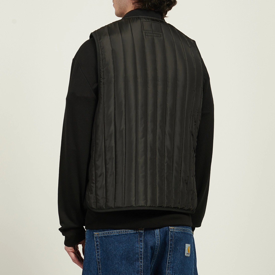 FrizmWORKS Мужской жилет Stripe Quilted Mil Liner