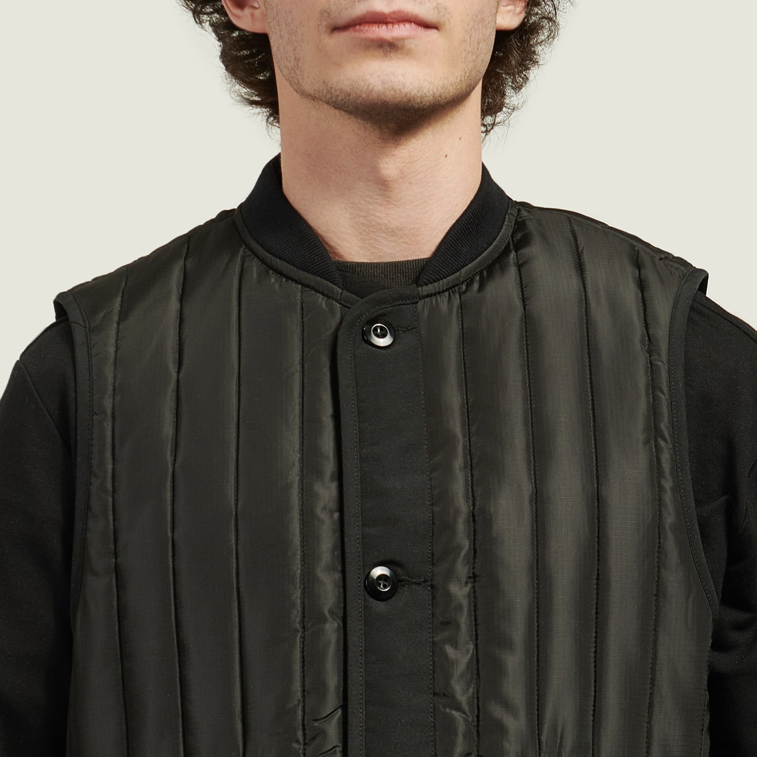 FrizmWORKS Мужской жилет Stripe Quilted Mil Liner