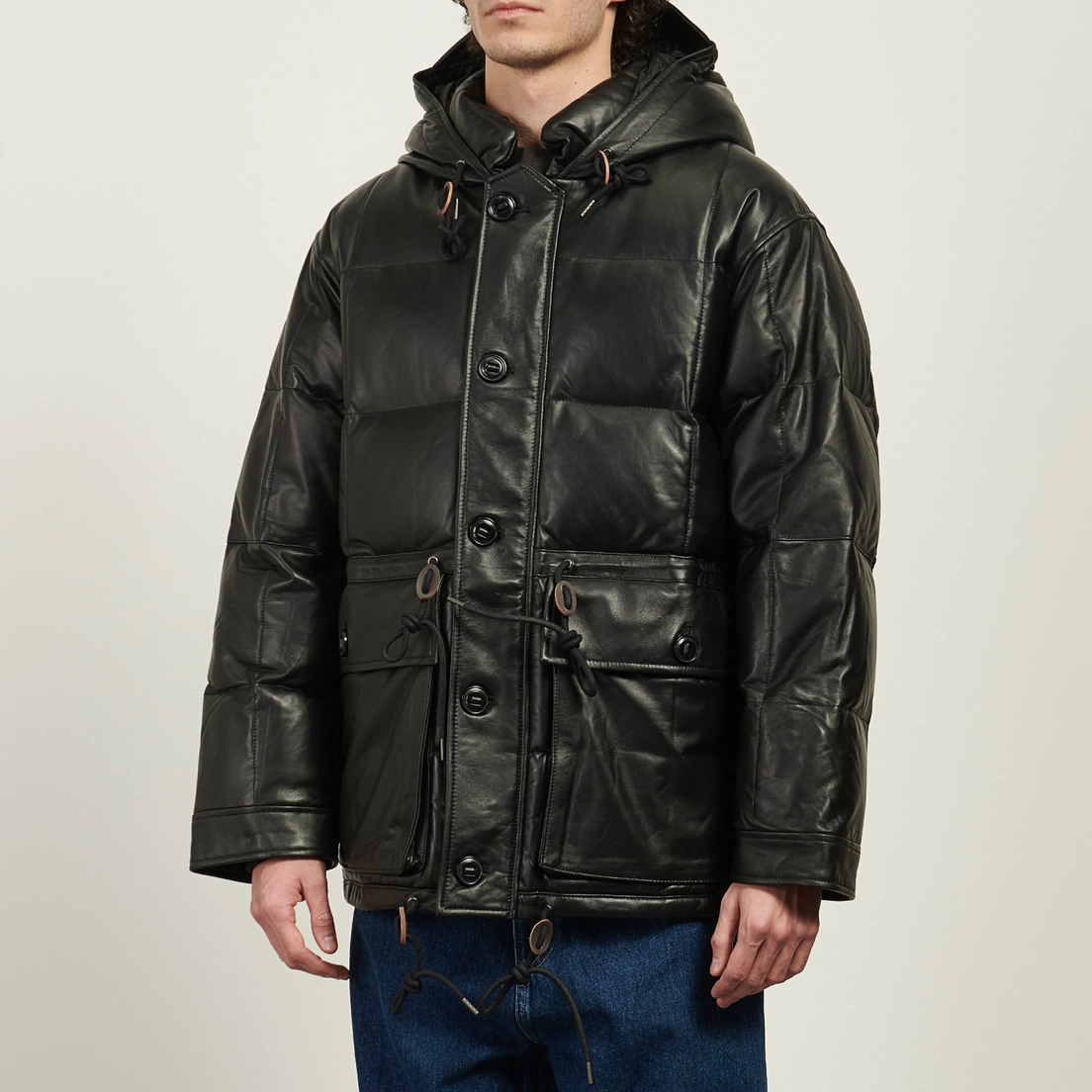 FrizmWORKS Мужской пуховик Lambskin Karakoram Goose Down Parka
