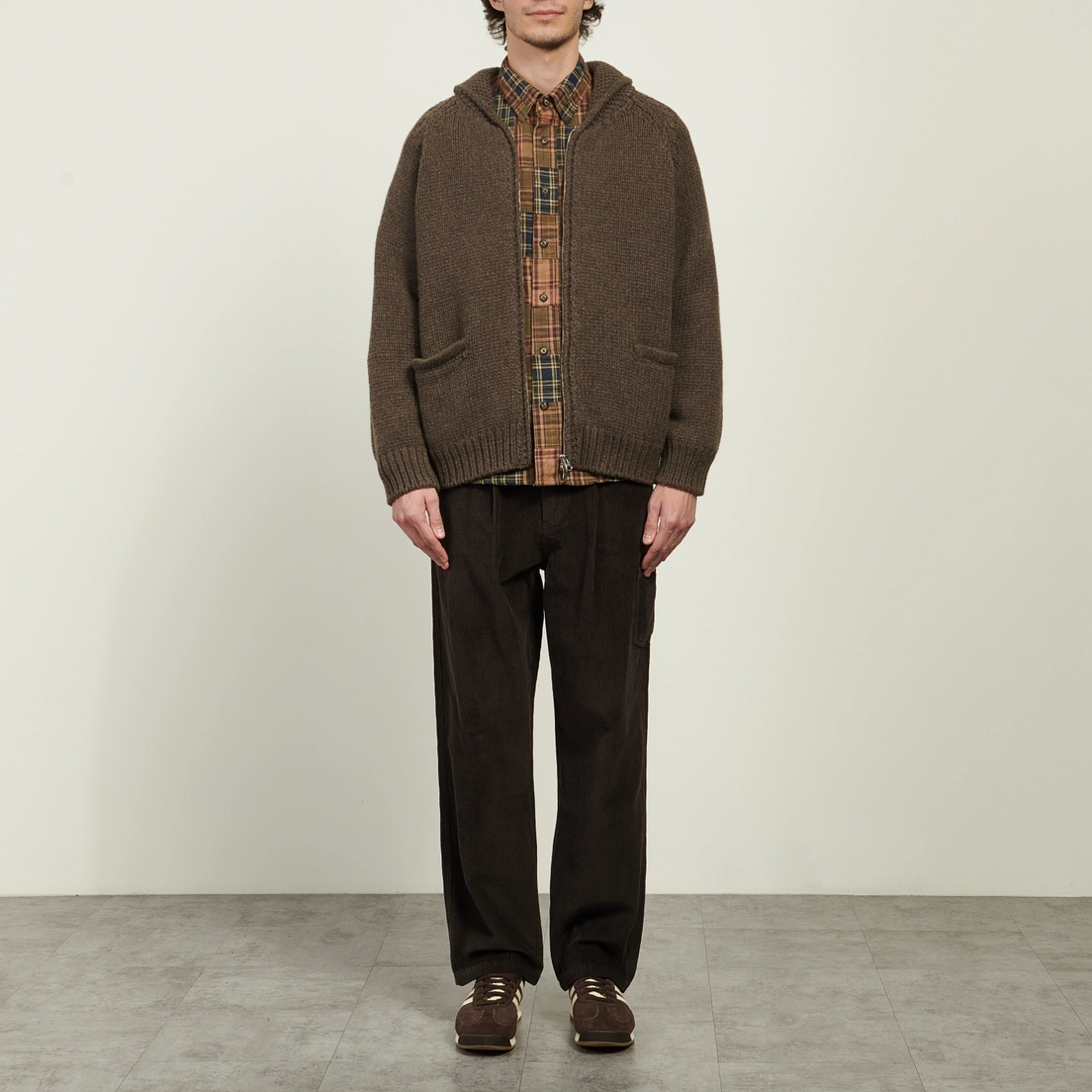 FrizmWORKS Мужские брюки Corduroy Wide One Tuck