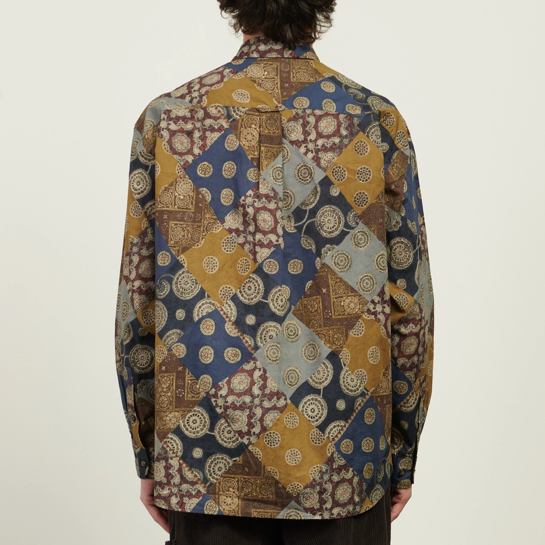 FrizmWORKS Мужская рубашка Diamond Patchwork Relax