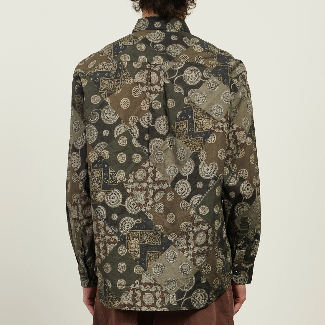 FrizmWORKS Мужская рубашка Diamond Patchwork Relax