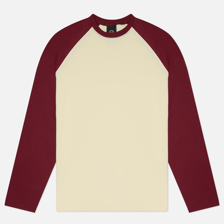 Мужской лонгслив FrizmWORKS Raglan 002, цвет бордовый, размер M