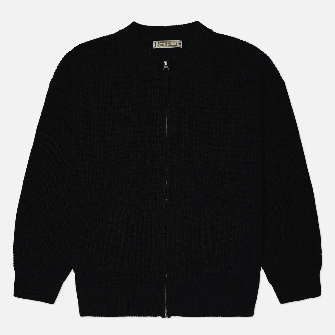 FrizmWORKS Мужской свитер Wool Deck Zip Up Cardigan