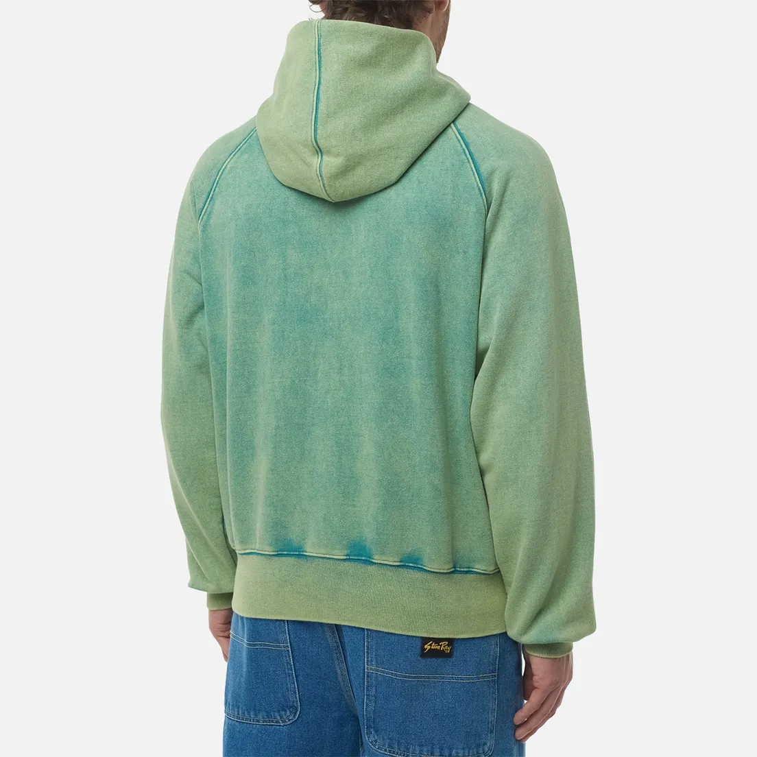 FrizmWORKS Мужская толстовка Vintage Dyeing Hoodie Zip Up Parka