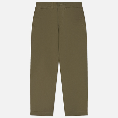  Мужские брюки FrizmWORKS Washed Officer Chino, цвет оливковый, размер S