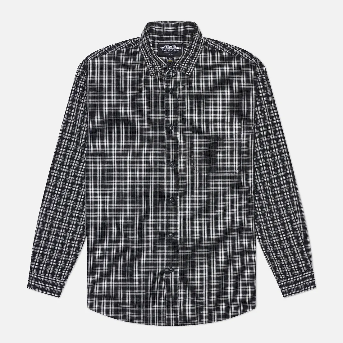 FrizmWORKS Мужская рубашка Seersucker Checked
