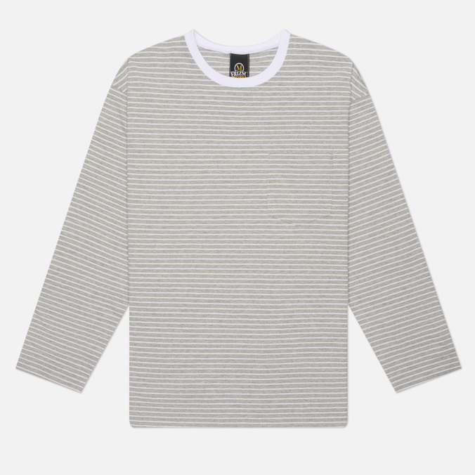 Мужской лонгслив FrizmWORKS Stripe Oversized Relax 003