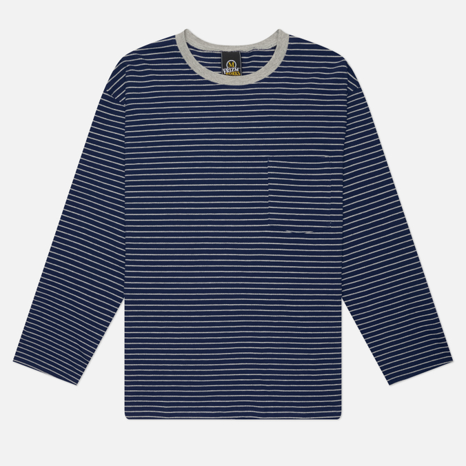 Мужской лонгслив FrizmWORKS Stripe Oversized Relax 003