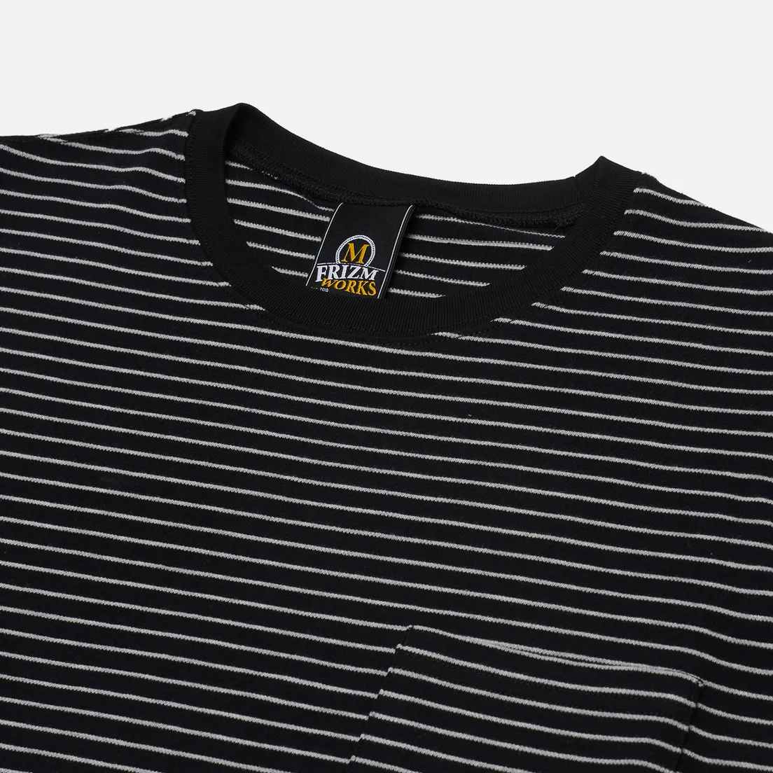 FrizmWORKS Мужской лонгслив Stripe Oversized Relax 003