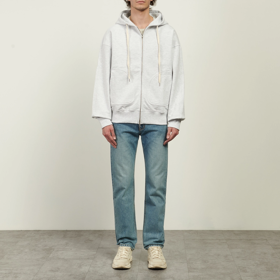 FrizmWORKS Мужская толстовка OG Heavyweight Hoodie Zip Up Parka