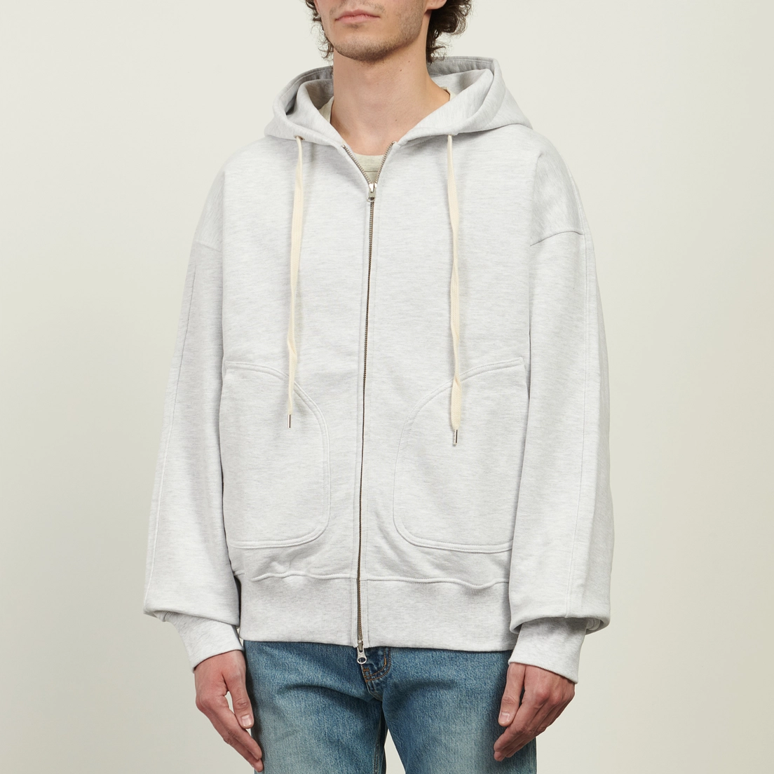 FrizmWORKS Мужская толстовка OG Heavyweight Hoodie Zip Up Parka